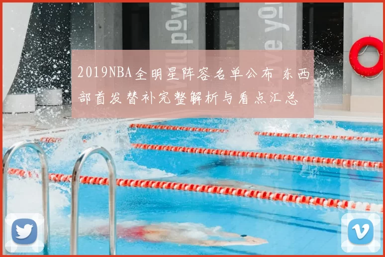 2019NBA全明星阵容名单公布 东西部首发替补完整解析与看点汇总