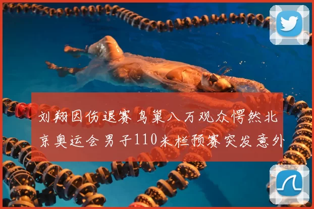 刘翔因伤退赛鸟巢八万观众愕然北京奥运会男子110米栏预赛突发意外