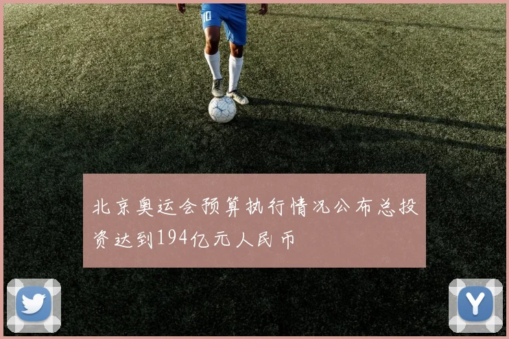 北京奥运会预算执行情况公布总投资达到194亿元人民币